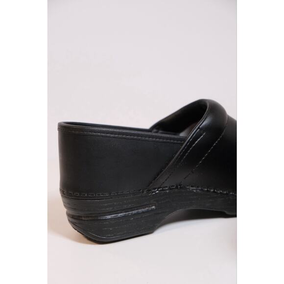 Dansko XP Shoes Womens 39 Black Professional Clogs Leather Work Comfort Low - Picture 12 of 14